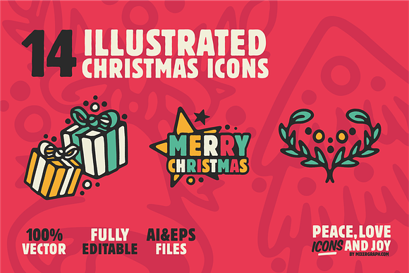 Peace, Love, Icons & Joy in Love Icons - product preview 4