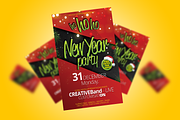 New Year & Christmas Party Flyer