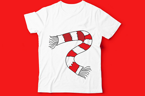 Kids T Shirt 3 Winter Design Arts in Illustrations - product preview 1