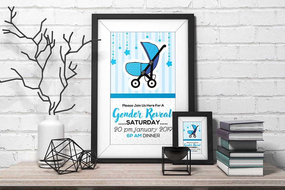 Baby Shower Psd Flyer Templates