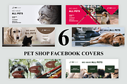 6 Pet Shop Facebook Covers