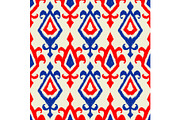 Ikat geometric folklore pattern.