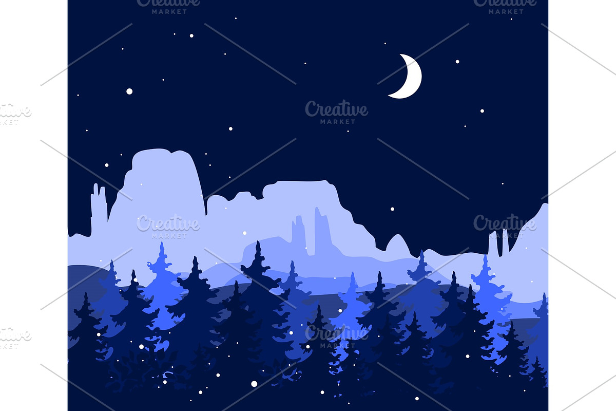 Abstract background with mountains in Illustrations - product preview 8