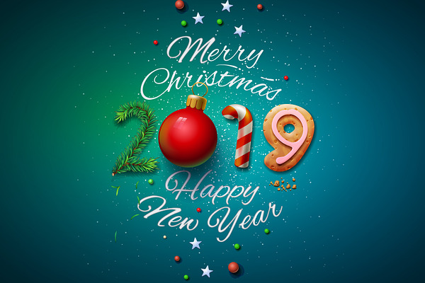 Merry Christmas&Happy New Year 2019