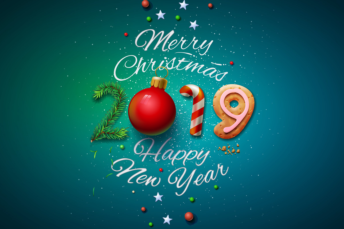 Merry Christmas&Happy New Year 2019 in Website Templates - product preview 8