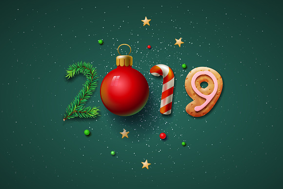 Merry Christmas&Happy New Year 2019 in Website Templates - product preview 2