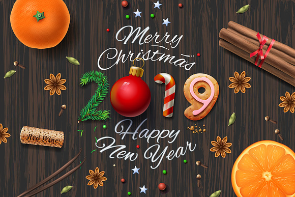 Merry Christmas&Happy New Year 2019 in Website Templates - product preview 3