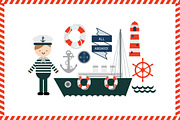 sailor vector/illustration