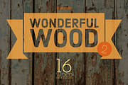 Wonderful Wood 2 - 16 Wood Textures