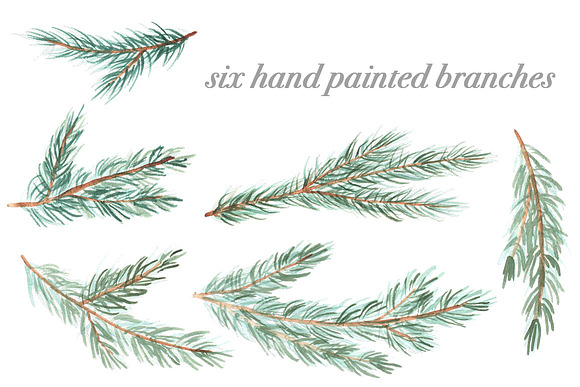Vintage Watercolor Ornaments in Illustrations - product preview 2