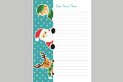 Letter template to Santa's company