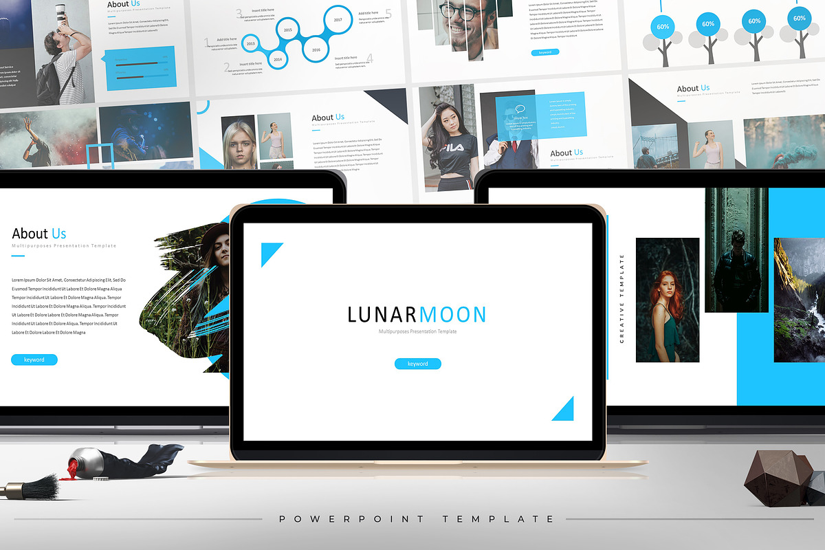 Lunarmoon -  Powerpoint Template in PowerPoint Templates - product preview 8