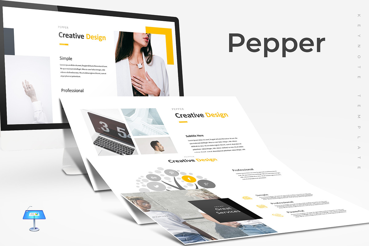 Pepper - Keynote Template in Keynote Templates - product preview 8