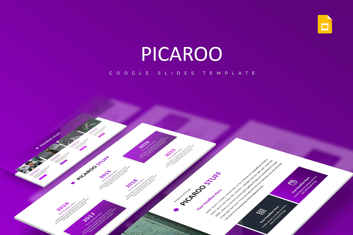 Picaro - Google Slides Template in Google Slides Templates - product preview 8