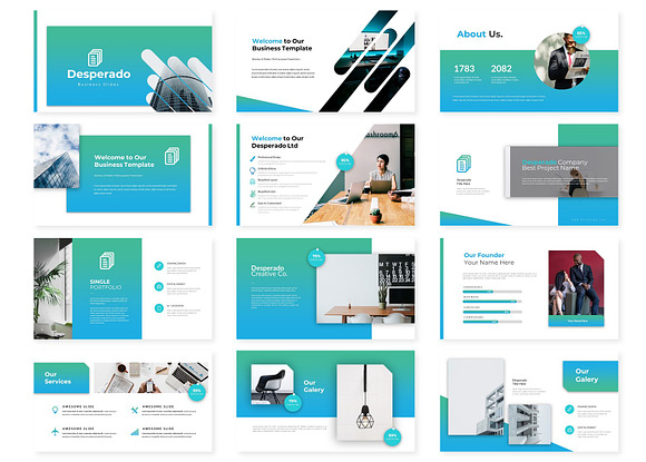 Desperado - Powerpoint Template in PowerPoint Templates - product preview 1