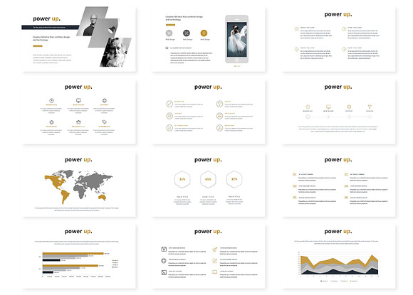 Powerup - Google Slides Template in Google Slides Templates - product preview 2
