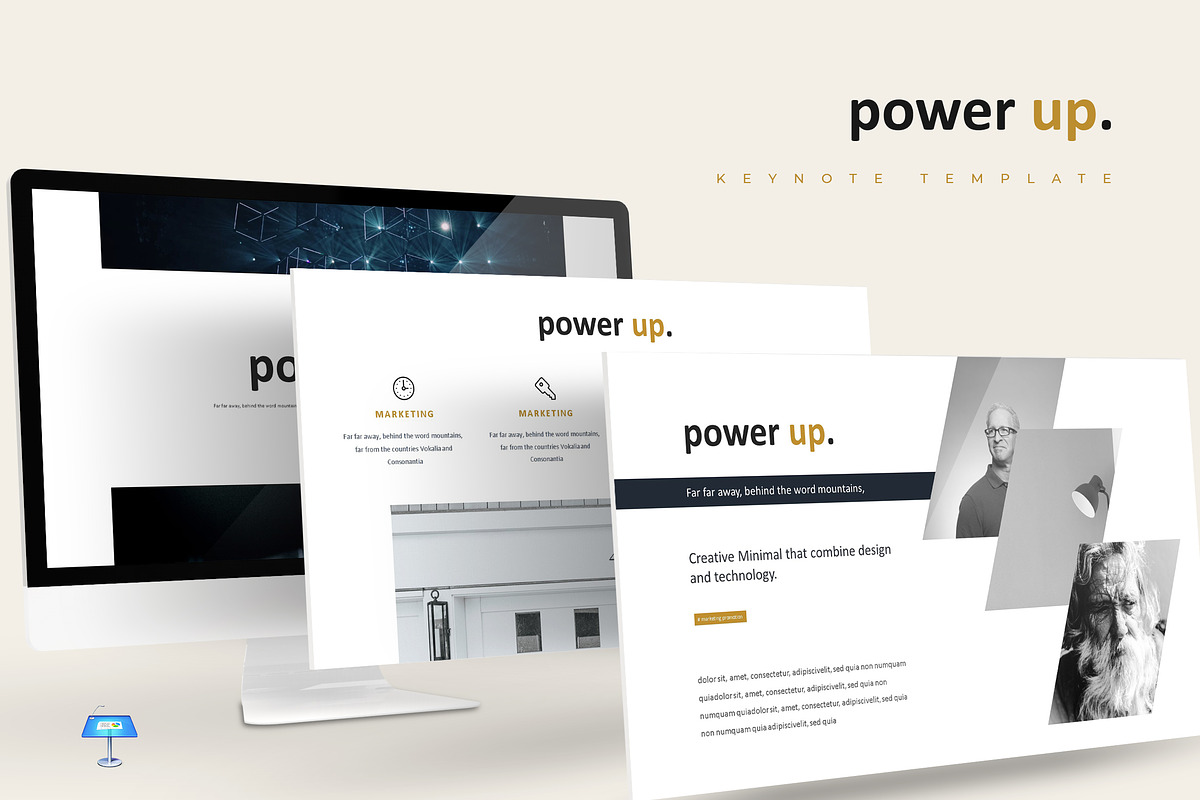 Powerup - Keynote Template in Keynote Templates - product preview 8