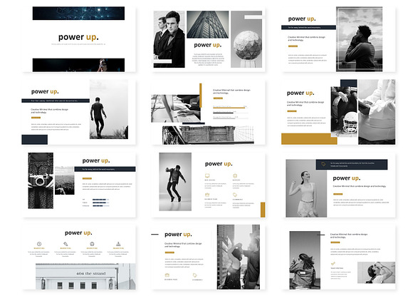 Powerup - Keynote Template in Keynote Templates - product preview 1