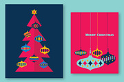 Christmas Card design template