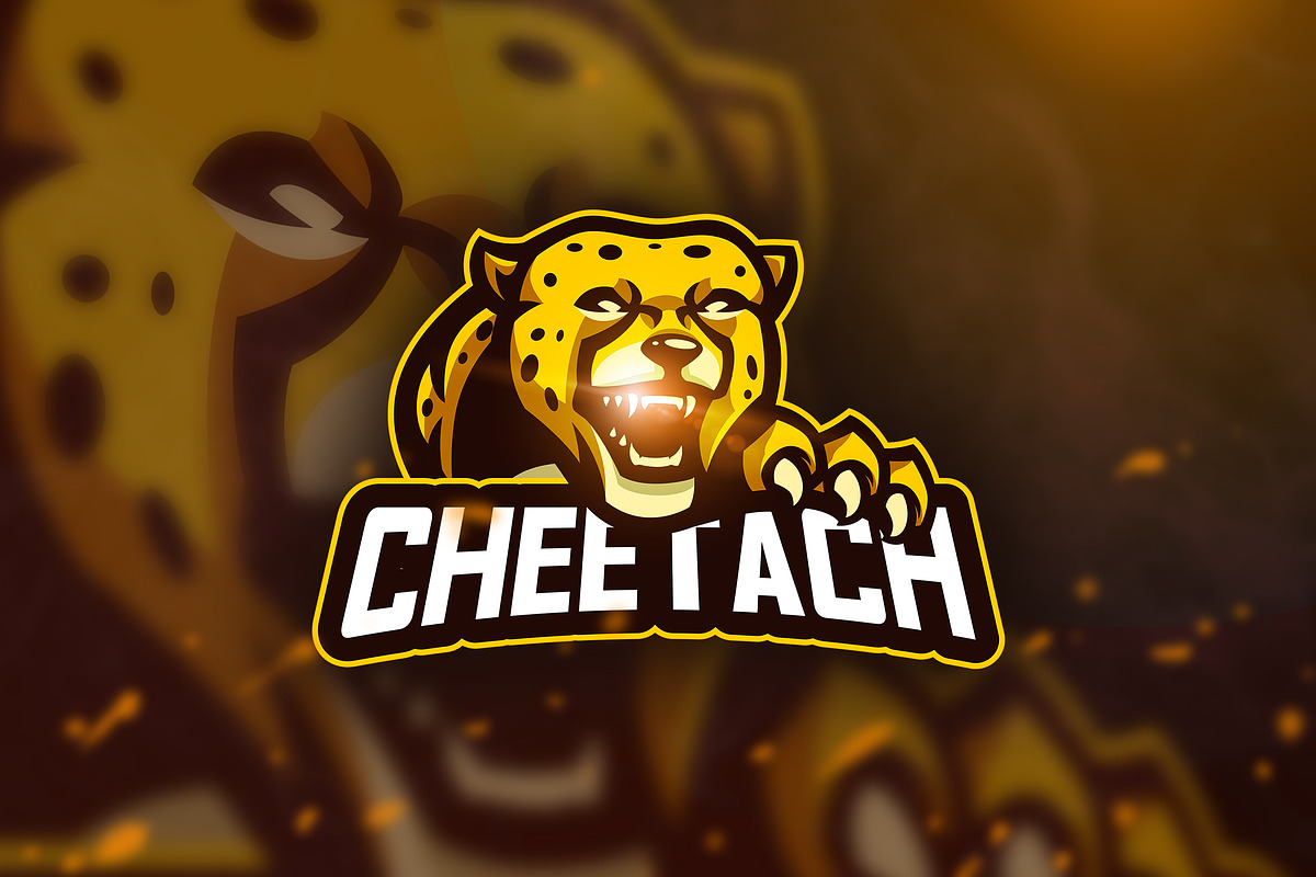 Cheetach - Mascot & Esport Logo in Logo Templates - product preview 8