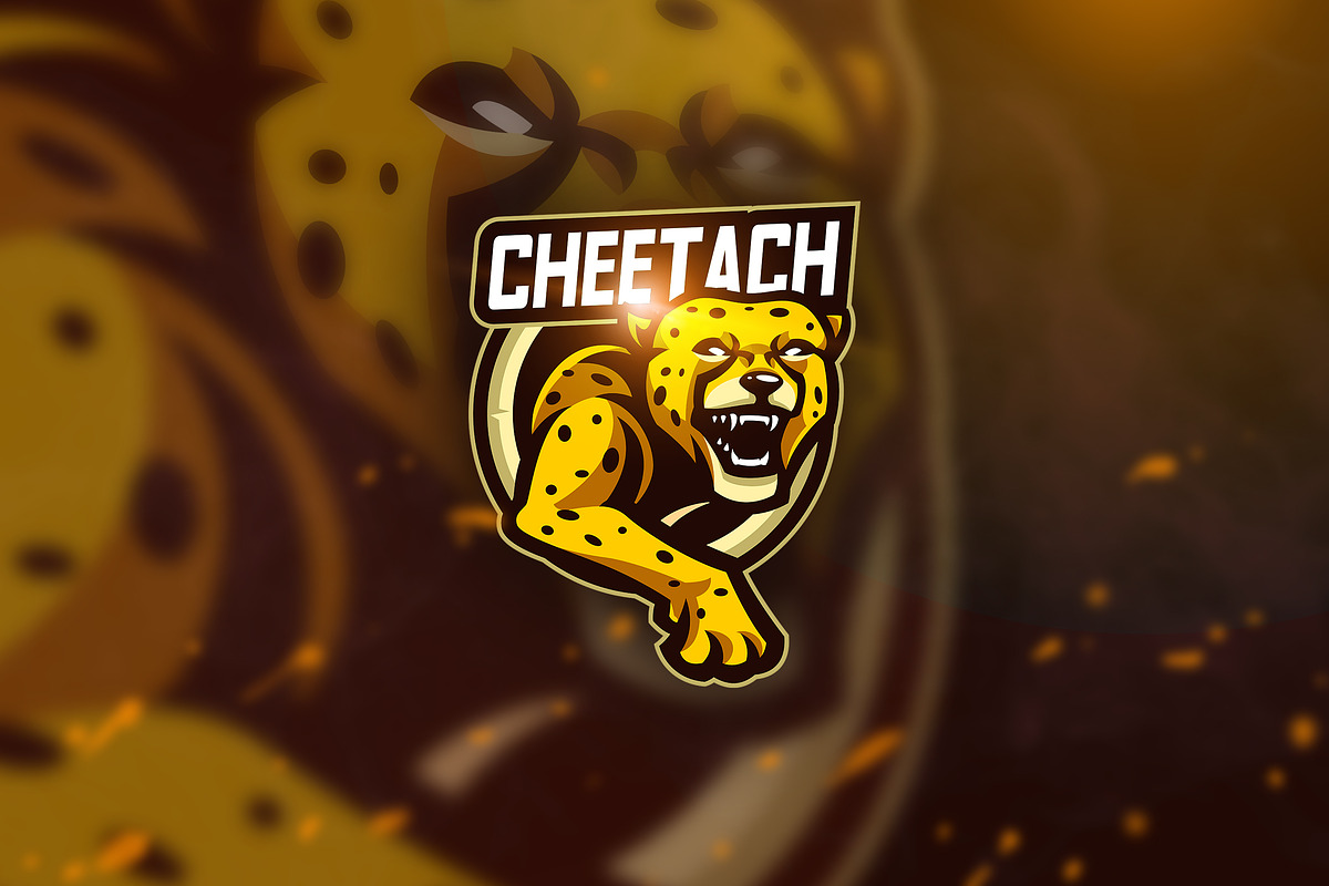 Cheetah - Mascot & Esport Logo in Logo Templates - product preview 8