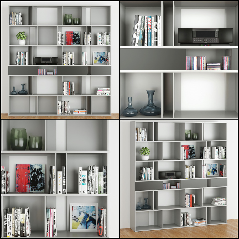 1 Shelve FT01 1 RDY in Furniture - product preview 5