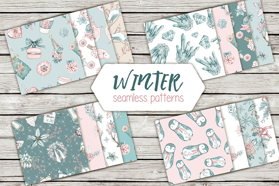 Winter patterns in Patterns - product preview 8