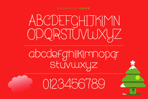 Xmas Meadow Font & Grpahics Bundle in Display Fonts - product preview 3