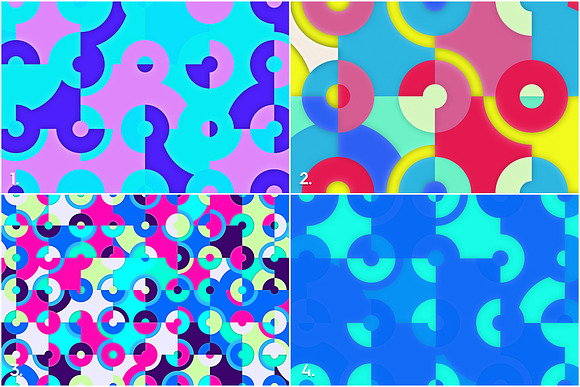 10 Circle Quarters Backgrounds in Textures - product preview 1