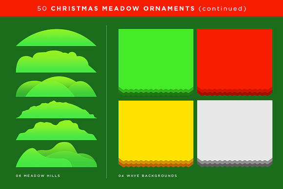 Xmas Meadow Font & Grpahics Bundle in Display Fonts - product preview 6