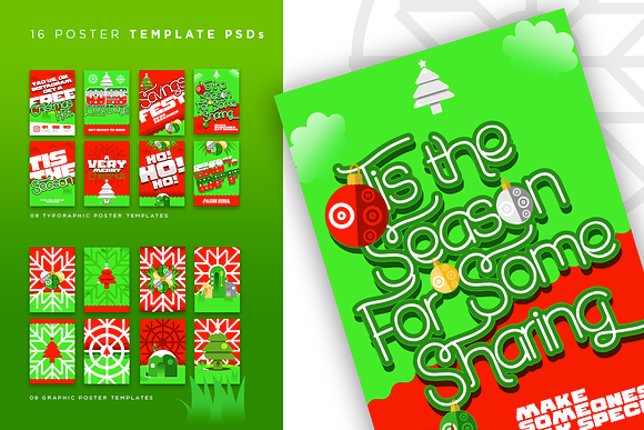 Xmas Meadow Font & Grpahics Bundle in Display Fonts - product preview 7
