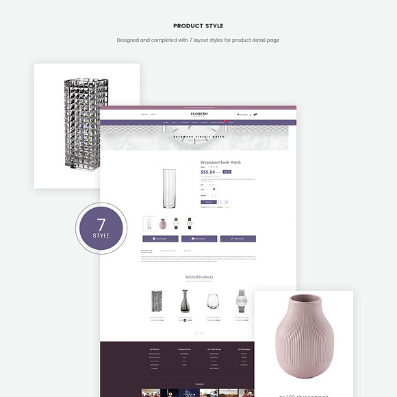 FREE LEO FLORERO - FLOWERS AND VASES in Bootstrap Themes - product preview 3