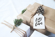 Lots of Love Christmas Gift Tags
