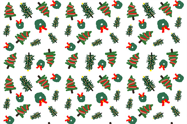 Christmas Foliage Handmade Pattern