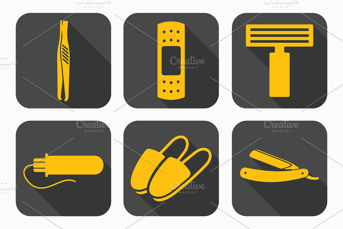 Set of hygiene icons in Icons - product preview 8