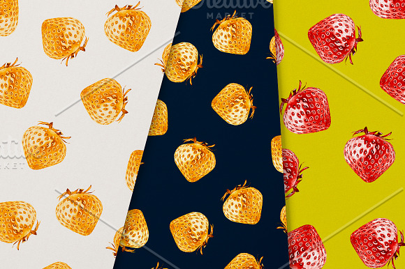 11 Strawberries Patterns & Brash in Patterns - product preview 2