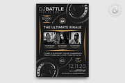 DJ Battle Flyer Template V6