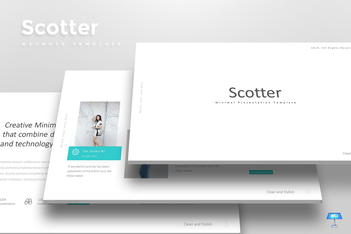 Scotter - Keynote Template in Keynote Templates - product preview 8