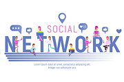 Social Network Banner