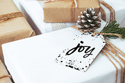 Joy and Dotty Christmas Gift Tags