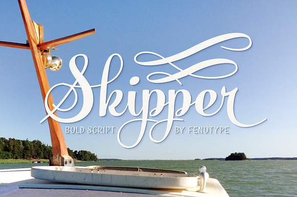 Skipper in Script Fonts - product preview 4