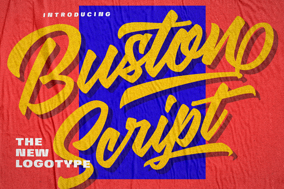 Buston Script ⚡️ in Script Fonts - product preview 8
