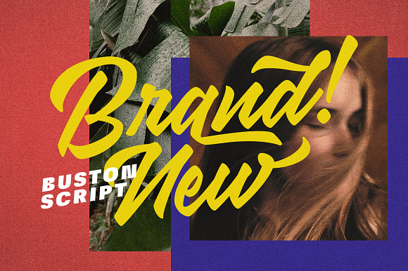 Buston Script ⚡️ in Script Fonts - product preview 7