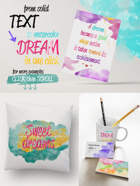 Watercolor Textures & Styles in Textures - product preview 4