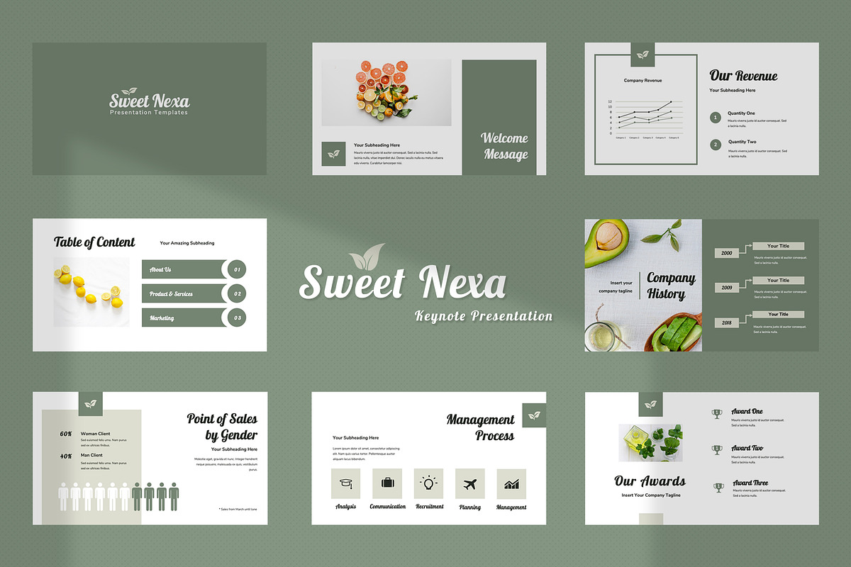 Sweet Nexa Keynote Presentation in Keynote Templates - product preview 8