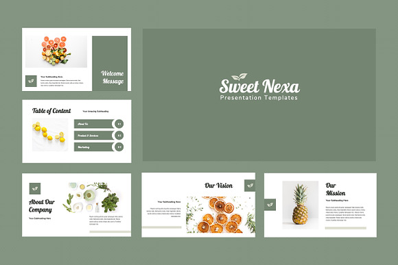 Sweet Nexa Keynote Presentation in Keynote Templates - product preview 1