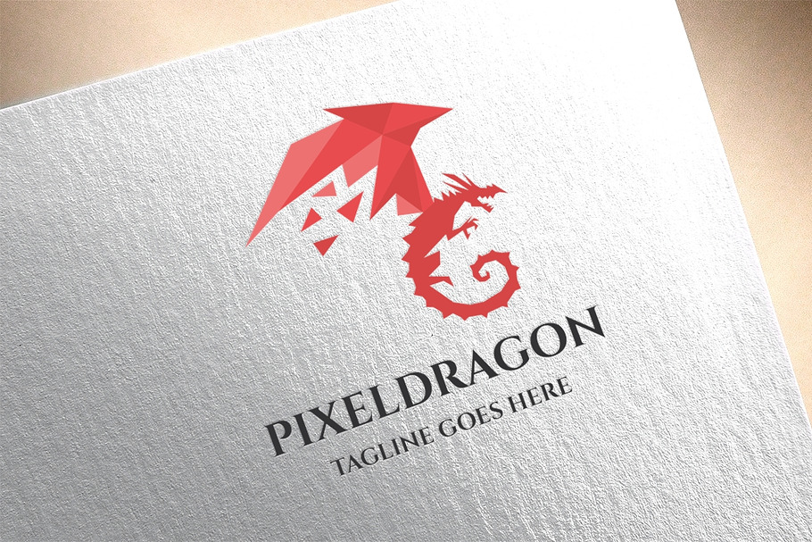 Pixel Dragon Logo