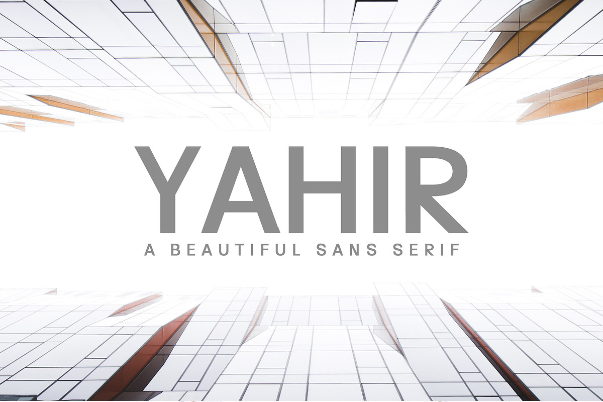 Yahir Sans Serif Font Family in Sans-Serif Fonts - product preview 8