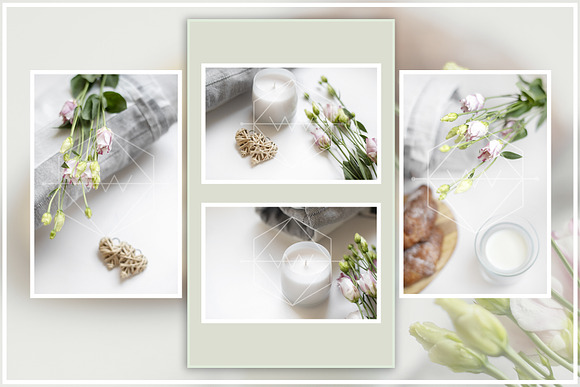 Tender Morning - Stock Photos in Social Media Templates - product preview 2