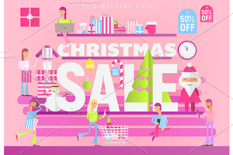 Christmas Big Sale in Illustrations - product preview 8